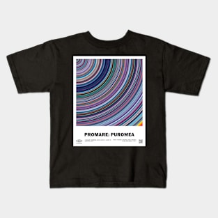 minimal_Promare Abstract Circular Art Anime Kids T-Shirt